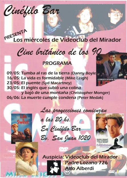 Ciclo inaugural de Videoteca del Mirador en Cinéfilo Bar (Mayo de 2007) 